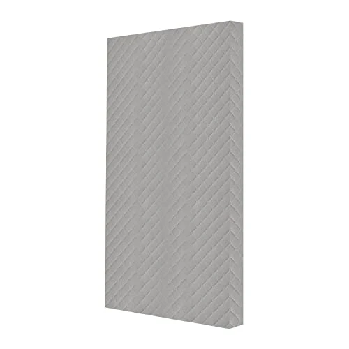Dream On Me Asheville 4” Firm Fiber Crib And Toddler Mattress | Waterproof | GreenGuard Gold Certified | Dual-Sided Mattress | Grey Embossed Cover | Lightweight Reversible Design 3 Dream On Me Asheville 4” Firm Fiber Crib And Toddler Mattress | Waterproof | GreenGuard Gold Certified | Dual-Sided Mattress | Grey Embossed Cover | Lightweight Reversible Design