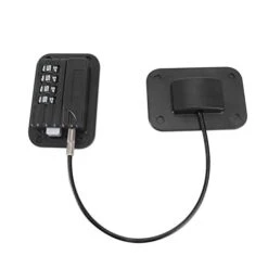 Refrigerator Lock Fridge Lock Heavy Duty Combination Fridge Door Lock Child Proofing Lock For Cabinets Freeze Closets Drawers Window- Password Black