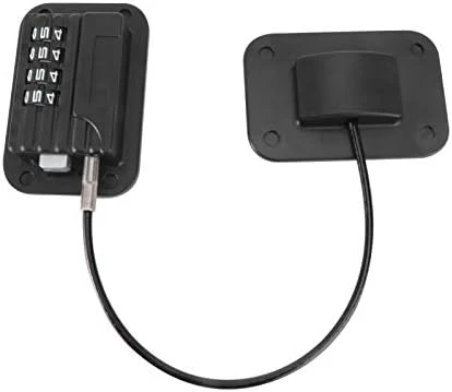 Refrigerator Lock Fridge Lock Heavy Duty Combination Fridge Door Lock Child Proofing Lock For Cabinets Freeze Closets Drawers Window- Password Black 9 Refrigerator Lock Fridge Lock Heavy Duty Combination Fridge Door Lock Child Proofing Lock For Cabinets Freeze Closets Drawers Window- Password Black - Image 7