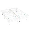 Foldable Metal Platform Bed Frame With Tool Free Setup, 14 Inches High, Queen, White -Delta Children Shop 31pteneS7XL