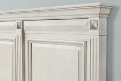 Va Wood Bedroom Set, Queen Panel Bed, Dresser, Mirror, Two Nightstands, Distressed Parchment 11 Va Wood Bedroom Set, Queen Panel Bed, Dresser, Mirror, Two Nightstands, Distressed Parchment -Delta Children Shop 31pwjZlAQOL