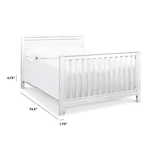 DaVinci Hidden Hardware Twin/Full-Size Bed Conversion Kit (M5789) In Cottage White 4 DaVinci Hidden Hardware Twin/Full-Size Bed Conversion Kit (M5789) In Cottage White - Image 2
