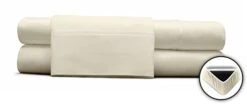 260TC 100% DEGREE 2 IVORY CAL KING SHEET SET