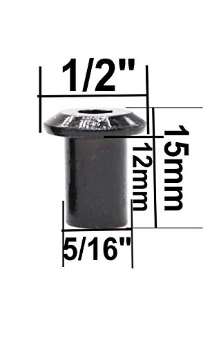 BinifiMux 10-Pack M6x55mm Black Socket Cap Screws Barrel Nuts Kit 4 BinifiMux 10-Pack M6x55mm Black Socket Cap Screws Barrel Nuts Kit - Image 2