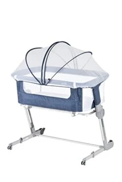 Unilove Hug Me Plus 3-in-1 Bedside Sleeper & Portable Bassinet For Newborn, Plum Pink -Delta Children Shop 31wVaBcYUTL