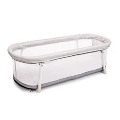 Baby Delight Snuggle Nest Bassinet | Portable Baby Bed | For Infants 0 – 5 Months | Driftwood Grey
