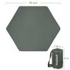 Hoybell Hexagon Playpen Mat, Compatible With POP N GO Baby Playpen, 59 Inch Self Inflating Mattress Pad, Baby Play Mat, Portable And Comfortable Play Yard Mat With Carry Case - Dark Grey -Delta Children Shop 31xkxKsodgL