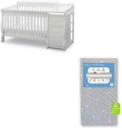 Delta Children Princeton Junction Convertible Crib N Changer, Grey -Delta Children Shop 4106s16f4 L. AC