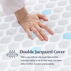 Twin XL Size Memory Foam Mattress 10 Inch Bed In A Box Bamboo Charcoal Infused Gel Foam Cooling Medium Firm Mattress - Breathable - No Box Spring Needed – Twin XL,10 Inch -Delta Children Shop 411fQZZMhvL