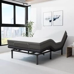 - E4 Split Head Flex Top King Size Adjustable Bed Frame Set With 12" Copper Gel Infused Memory Foam Mattress Medium Firm, 120-Night Trial 30 - E4 Split Head Flex Top King Size Adjustable Bed Frame Set With 12" Copper Gel Infused Memory Foam Mattress Medium Firm, 120-Night Trial -Delta Children Shop 412Ae13PYWL. AC