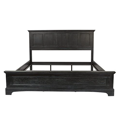 Armhouse Basics Rustic Black Finish King Bed 6 Armhouse Basics Rustic Black Finish King Bed - Image 4