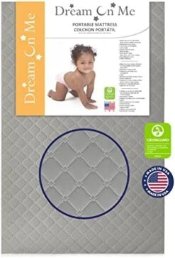 Dream On Me Aster 3" Fiber Portable Mini Crib Mattress, Waterproof Vinyl Cover, Greenguard Gold Certified, Mini Crib Mattress 13 Dream On Me Aster 3" Fiber Portable Mini Crib Mattress, Waterproof Vinyl Cover, Greenguard Gold Certified, Mini Crib Mattress -Delta Children Shop 412yUFkz13L. AC