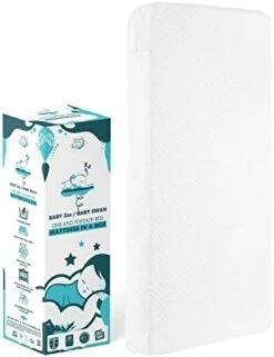 Dream On Me Baby Zzz 5” Foam Crib & Toddler Bed Mattress In White, Mattress In A Box, Greenguard Gold/JPMA Certified 15 Dream On Me Baby Zzz 5” Foam Crib & Toddler Bed Mattress In White, Mattress In A Box, Greenguard Gold/JPMA Certified -Delta Children Shop 4135f895dEL. AC