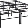 18 Inch Metal Platform Beds W/Heavy Duty Steel Slat Mattress Foundation (No Box Spring Needed), Queen, Black -Delta Children Shop 41438CF8vSL