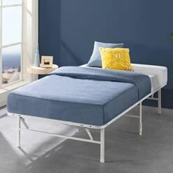 INUS SmartBase Heavy Duty Mattress Foundation / 14 Inch Metal Platform Bed Frame / No Box Spring Needed / Sturdy Steel Frame / Underbed Storage, Queen -Delta Children Shop 414Kf8OylHL. AC 1