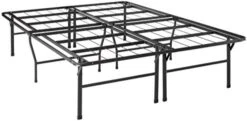 18 Inch Metal Platform Beds W/Heavy Duty Steel Slat Mattress Foundation (No Box Spring Needed), Queen, Black 31 18 Inch Metal Platform Beds W/Heavy Duty Steel Slat Mattress Foundation (No Box Spring Needed), Queen, Black -Delta Children Shop 414ugc70u7L. AC