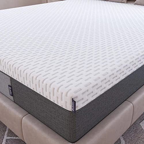 4 Inch Memory Foam Mattress Topper Queen Size, Firm Mattress Topper With Removable Cover, High-Density Gel Infused Bed Topper For Pressure Relieving, CertiPUR-US Certified 5 4 Inch Memory Foam Mattress Topper Queen Size, Firm Mattress Topper With Removable Cover, High-Density Gel Infused Bed Topper For Pressure Relieving, CertiPUR-US Certified - Image 3