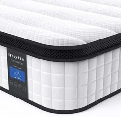Twin XL Mattress, 12 Inch Hybrid Innerspring Single Mattress In A Box, Cool Bed With Breathable Soft Knitted Fabric Cover -Delta Children Shop 415NXPOWwdL. AC