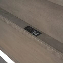 Antique Gray 3 Pieces Furniture Size Bedroom Frame With USB Charging And Wood Slatt, Dresser, Night Stand, Easy Assemble, Bed Set-Queen -Delta Children Shop 416EYd4HDSL