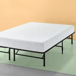 INUS SmartBase Tool-Free Assembly Mattress Foundation / 14 Inch Metal Platform Bed Frame / No Box Spring Needed / Sturdy Steel / Underbed Storage, Queen -Delta Children Shop 4185eyKFp1L. AC 3