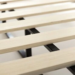 INUS Metal Box Spring With Wood Slats /7.5 Inch Mattress Foundation / Sturdy Steel Structure / Easy Assembly, Queen -Delta Children Shop 4186Ma31IjL