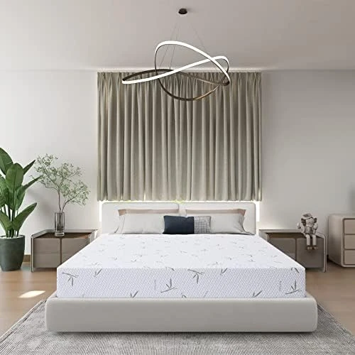 Twin Size Mattress,8 Inch Memory Foam Cooling Gel Green Tea Infused Mattress,Pressure Relief,Medium Firm,Full Size Mattress In A Box,CertiPUR-US Certified,White 16 Twin Size Mattress,8 Inch Memory Foam Cooling Gel Green Tea Infused Mattress,Pressure Relief,Medium Firm,Full Size Mattress In A Box,CertiPUR-US Certified,White - Image 14