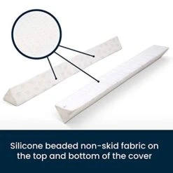 Delta Children Serta Perfect Sleeper Extra Long Foam Bedrail - Guardrail For Toddlers & Kids With Water-Resistant, Non-Slip & Machine Washable Cover - 2pk, White 10 Delta Children Serta Perfect Sleeper Extra Long Foam Bedrail - Guardrail For Toddlers & Kids With Water-Resistant, Non-Slip & Machine Washable Cover - 2pk, White -Delta Children Shop 419d0iaXncL