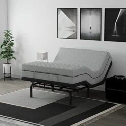 Adjustable Bed Frame With 12 Inch Queen Copper Infused Cool Memory Foam Mattress Medium Firm Feel CertiPUR-US Certified Adjustable Bed Frame Set Includes The Mattress -Delta Children Shop 419rjEgMGGL. AC 1