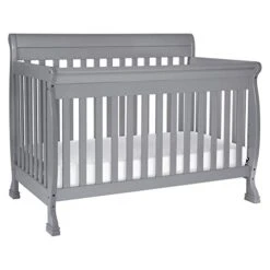 DaVinci Kalani 4-in-1 Convertible Crib In Espresso, Greenguard Gold Certified -Delta Children Shop 41AfKvkrBhL