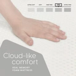 8 Inch Memory Foam Firm Mattress With Breathable, Soft And Washable Cover | CertiPUR-US Certified | Bed-in-a-Box | Pressure Relieving, Queen -Delta Children Shop 41AjIc1424L