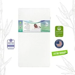 Evolur Comfort Lite Plus Fiber Crib & Toddler Mattress, Greenguard Gold Certified -Delta Children Shop 41BGQedrhBL
