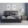 3 Piece Queen Size Bedroom Set In Bark Grey And Black -Delta Children Shop 41CdYVgqLXL