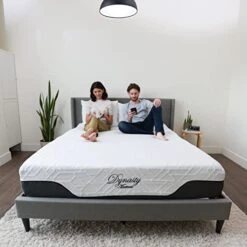 10-Inch CoolBreeze Gel Memory Foam Mattress For RV, Camper, Trailer-Short Queen RV Size