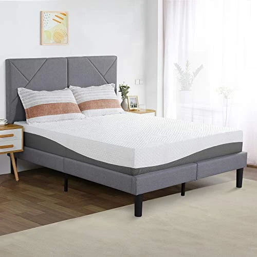 10 Inch Wave Gel Infused Memory Foam Mattress,Gray (Twin) 3 10 Inch Wave Gel Infused Memory Foam Mattress,Gray (Twin)