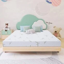 Twin Mattress 8 Inch, Green Tea Memory Foam, Fiberglass-Free & Pressure Reliving, Made In USA, Bamboo Cover, CertiPUR-US Certified, Bed In A Box, Medium Firm 23 Twin Mattress 8 Inch, Green Tea Memory Foam, Fiberglass-Free & Pressure Reliving, Made In USA, Bamboo Cover, CertiPUR-US Certified, Bed In A Box, Medium Firm -Delta Children Shop 41DfKuJ7MIL. AC 1