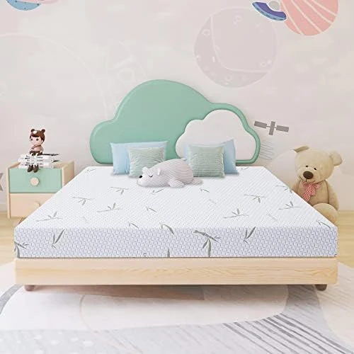 Twin Mattress 8 Inch, Green Tea Memory Foam, Fiberglass-Free & Pressure Reliving, Made In USA, Bamboo Cover, CertiPUR-US Certified, Bed In A Box, Medium Firm 9 Twin Mattress 8 Inch, Green Tea Memory Foam, Fiberglass-Free & Pressure Reliving, Made In USA, Bamboo Cover, CertiPUR-US Certified, Bed In A Box, Medium Firm - Image 7