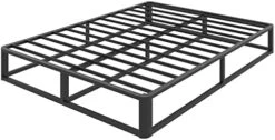 6 Inch Queen Bed Frame With Round Corner Edges, Low Profile Queen Metal Platform Bed Frame With Steel Slat Support, No Box Spring Needed/Easy Assembly/Noise Free Mattress Foundation -Delta Children Shop 41Dwz38kvvL. AC 1