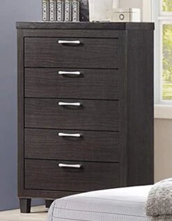 Contemporary Styling Espresso 6Pc Wooden Queen Bedroom Set(Q/D/M/2N/C) -Delta Children Shop 41EOIU0R3QL