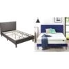Judy Upholstered Platform Bed Frame, Full & 8 Inch Foam And Spring Mattress/CertiPUR-US Certified Foams/Mattress-in-a-Box, Full 1 Judy Upholstered Platform Bed Frame, Full & 8 Inch Foam And Spring Mattress/CertiPUR-US Certified Foams/Mattress-in-a-Box, Full -Delta Children Shop 41EkhEFnzKL