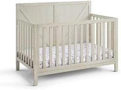 Yoluckea 4-in-1 Convertible Crib, Convertible Crib, Converts From Baby Crib To Toddler Bed, Daybed And Full-Size Bed (Grey) -Delta Children Shop 41FEg La5jL. AC