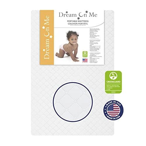 Dream On Me Sunset 3” Extra Firm Fiber Crib Mattress, Greenguard Gold Certified, Waterproof Vinyl Cover, Baby Mattresses For Cribs, Fits Mini And Portable Cribs 3 Dream On Me Sunset 3” Extra Firm Fiber Crib Mattress, Greenguard Gold Certified, Waterproof Vinyl Cover, Baby Mattresses For Cribs, Fits Mini And Portable Cribs