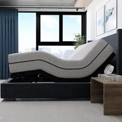 - E4 Split Head Flex Top King Size Adjustable Bed Frame Set With 12" Copper Gel Infused Memory Foam Mattress Medium Firm, 120-Night Trial 31 - E4 Split Head Flex Top King Size Adjustable Bed Frame Set With 12" Copper Gel Infused Memory Foam Mattress Medium Firm, 120-Night Trial -Delta Children Shop 41H8qVqUZCL. AC