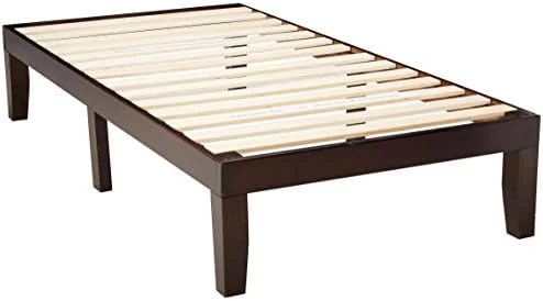 Moiz 14 Inch Deluxe Solid Wood Platform Bed 12 Inch Memory Foam Spring Hybrid Mattress 7 Moiz 14 Inch Deluxe Solid Wood Platform Bed 12 Inch Memory Foam Spring Hybrid Mattress - Image 5