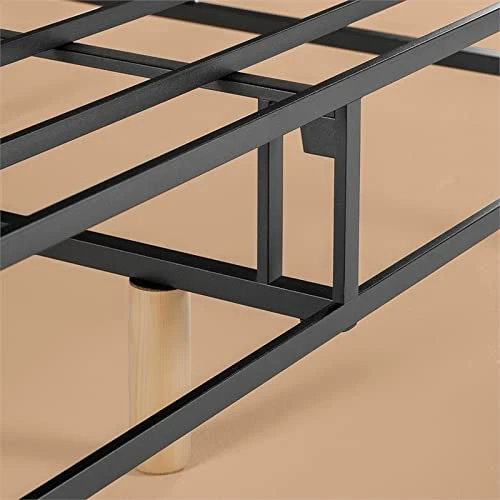 INUS GOOD DESIGN Award Winner Justina Metal Mattress Foundation / 16 Inch Platform Bed / No Box Spring Needed, Grey,King 6 INUS GOOD DESIGN Award Winner Justina Metal Mattress Foundation / 16 Inch Platform Bed / No Box Spring Needed, Grey,King - Image 4