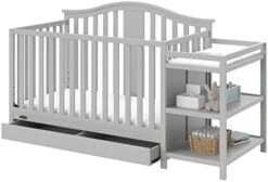 Graco Solano 5-in-1 Convertible Crib With Drawer (Espresso) – GREENGUARD Gold Certified, Crib With Drawer Combo, Includes Full-Size Nursery Storage Drawer, Converts To Toddler Bed And Full-Size Bed 21 Graco Solano 5-in-1 Convertible Crib With Drawer (Espresso) – GREENGUARD Gold Certified, Crib With Drawer Combo, Includes Full-Size Nursery Storage Drawer, Converts To Toddler Bed And Full-Size Bed -Delta Children Shop 41IM7W8gBcL. AC
