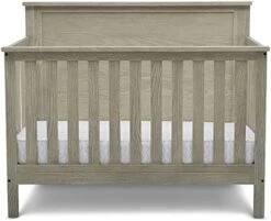 Delta Children Middleton Mini Crib With 2.75-Inch Mattress - Greenguard Gold Certified, Textured Limestone -Delta Children Shop 41Ia9PXEMKL. AC