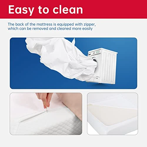 8 In Gel Memory Foam Mattress Mattresses For Cool Sleep & Pressure Relief,Medium Firm Mattresses CertiPUR-US Certified/Bed-in-a-Box (8 In, Queen) 6 8 In Gel Memory Foam Mattress Mattresses For Cool Sleep & Pressure Relief,Medium Firm Mattresses CertiPUR-US Certified/Bed-in-a-Box (8 In, Queen) - Image 5