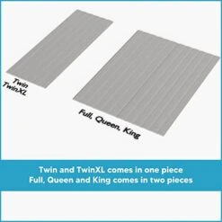  0.75-Inch Heavy Duty Vertical Mattress Support Wooden Bunkie Board/Slats With Cover, Twin -Delta Children Shop 41JUUYkHu7L