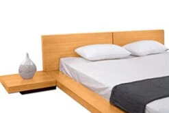 Matisse Fujian Modern Platform Bed 2 Night Stands Queen (Oak). 8 Matisse Fujian Modern Platform Bed 2 Night Stands Queen (Oak). -Delta Children Shop 41JusTMRrNL