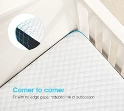 UBBCARE Waterproof Pack And Play Mattress, 38x26x3 Inches Memory Foam Playpen Mattress, Dual-Side Crib Mattress For Baby & Toddler 15 UBBCARE Waterproof Pack And Play Mattress, 38x26x3 Inches Memory Foam Playpen Mattress, Dual-Side Crib Mattress For Baby & Toddler -Delta Children Shop 41KHkWqHatL